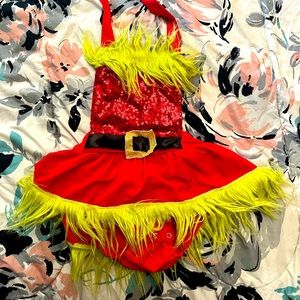 2 year old holiday costume baby grinch